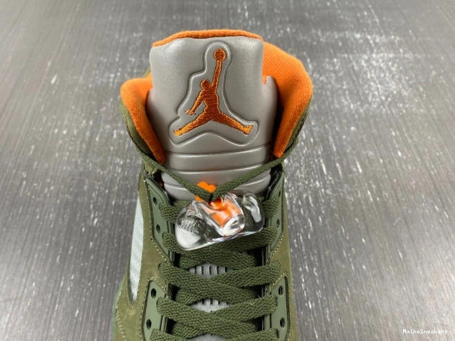 MaikeSneakers DD0587-308 Air Olive Jordan 5 0722
